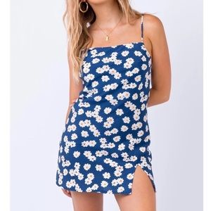 Princess Polly Cami Mini Dress Blue Floral